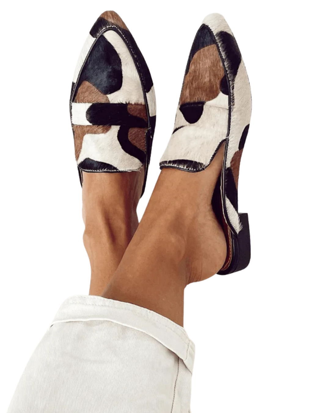 LORA | LOAFER WITH ABSTRACT PATTERN