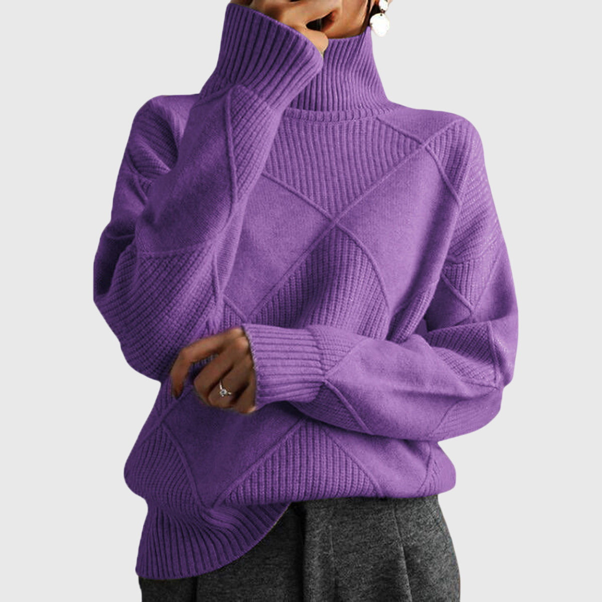 Brittany | Turtleneck Sweater